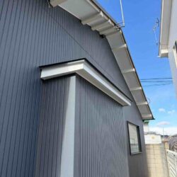 前橋市　I様邸　破風板・軒天補修工事